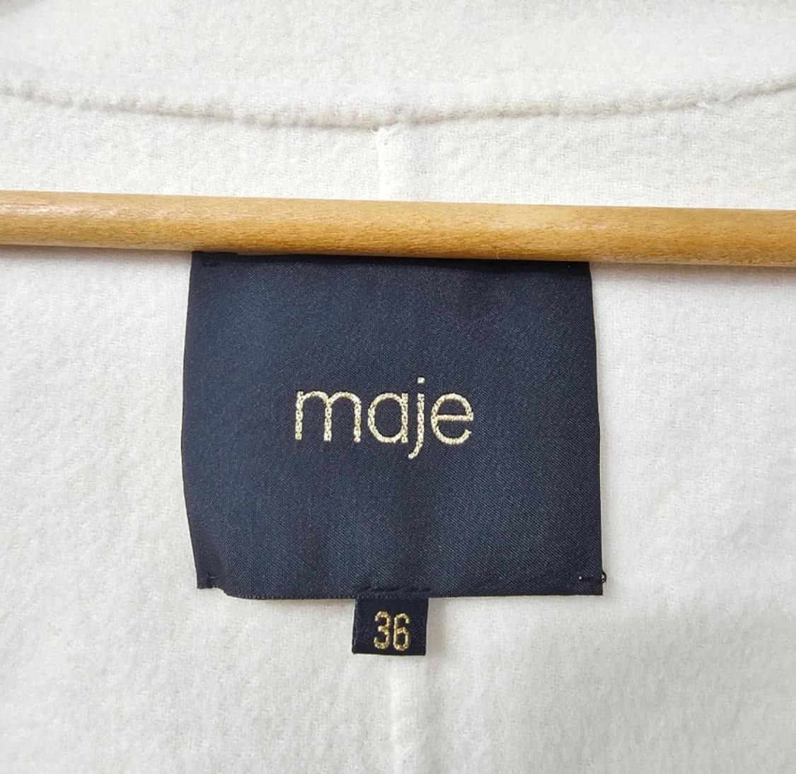 한섬 마쥬 부클 하이넥 벨티드 하프 코트 재킷 55 상품이미지8