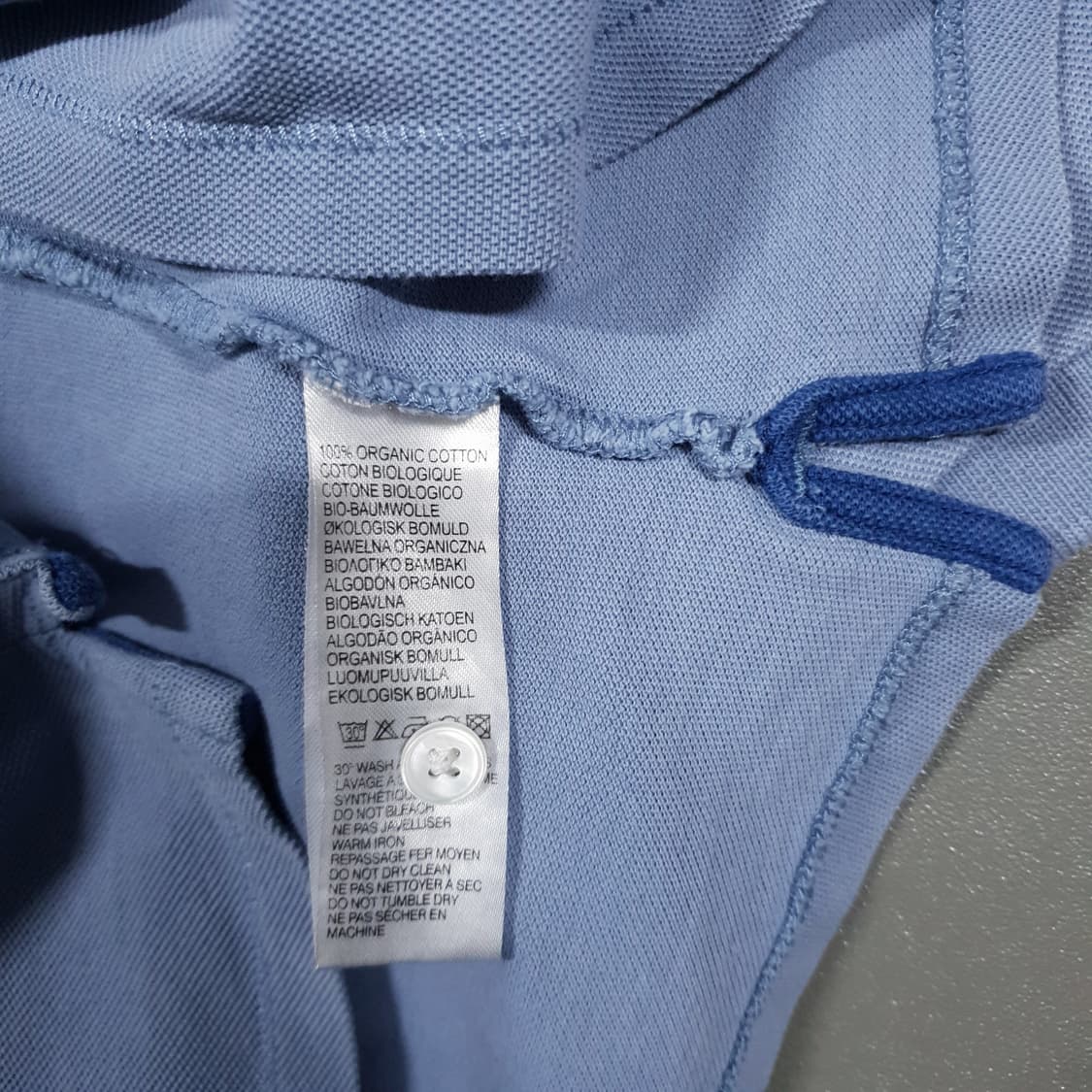 L) 폴스미스 신형 23ss 피케 지브라 폴로 셔츠 반팔 카라티 스카이 상품이미지7