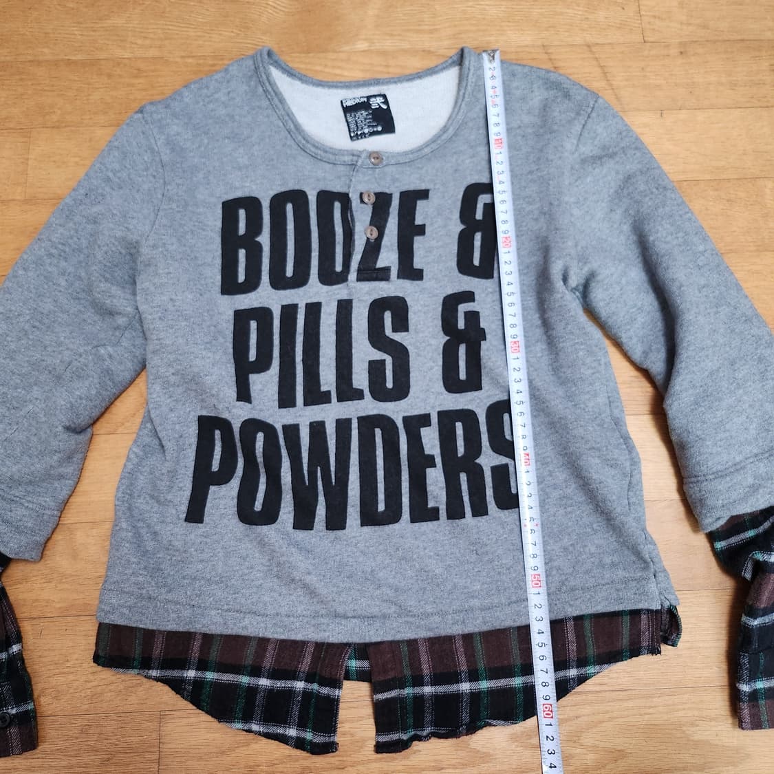 PPFM 락펑크 레이어드 티셔츠 상품이미지3