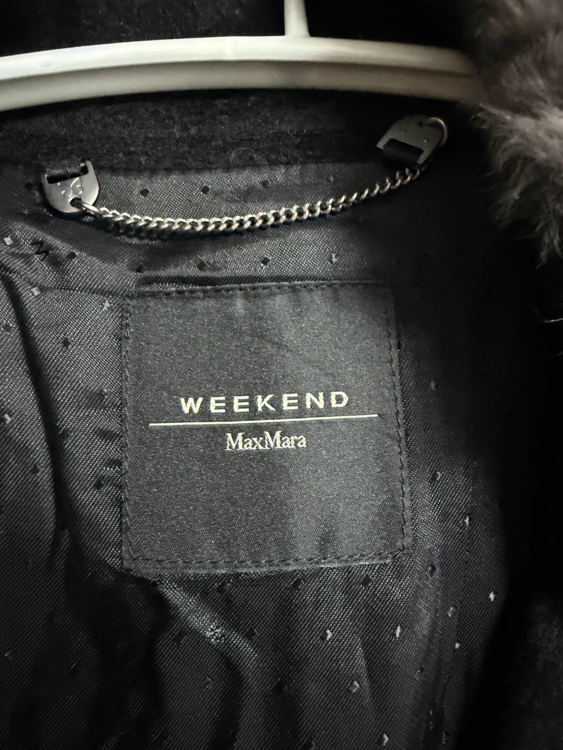 막스마라 퍼 카라 울 코트 상품이미지3