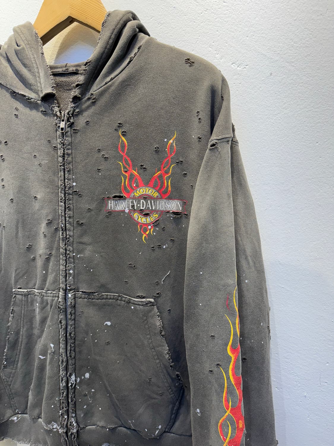 빈티지 후드집업 상품이미지3