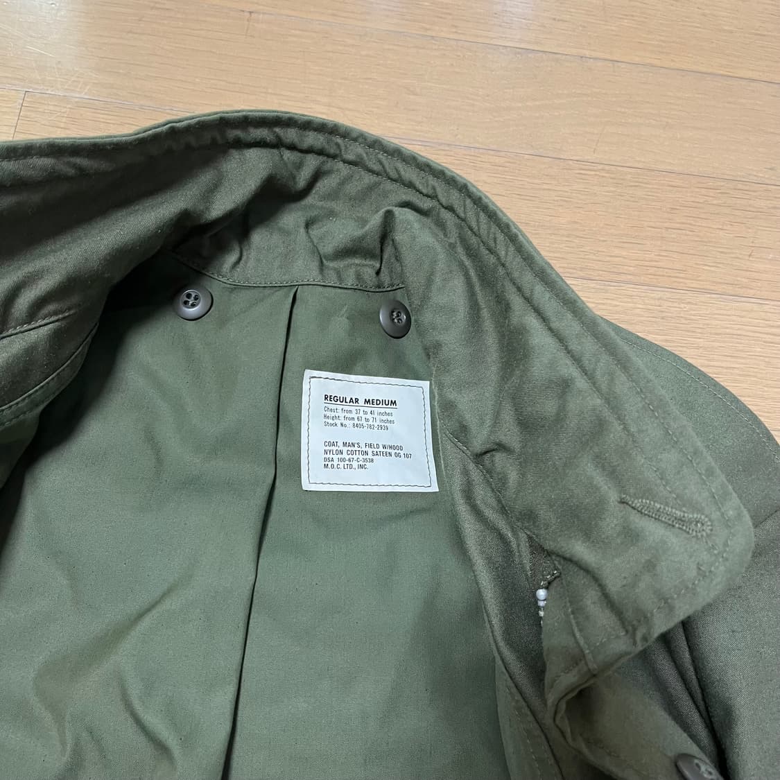Mash M.O.C 1967 미군 2세대 M-65 필드자켓 정밀 복각 상품이미지8