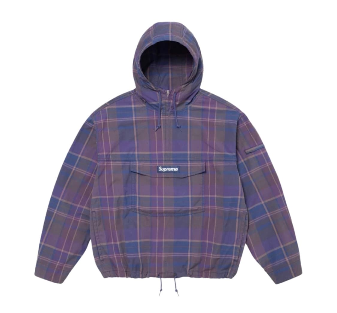 슈프림 24ss 유틸리티 아노락 플레이드 상품이미지1