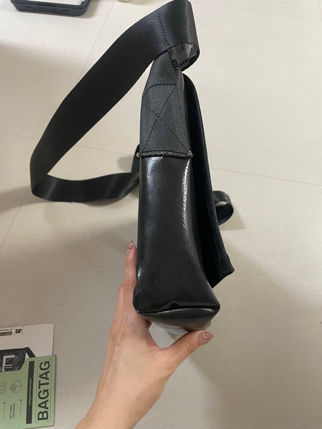 프라이탁 라씨 검흰 상품이미지4