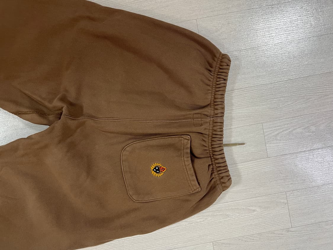 헤리티지플로스 스웨트팬츠 조거팬츠 브라운 스몰  상품이미지5