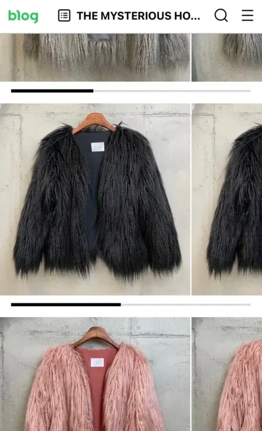 미스테리어스 호텔 퍼자켓 상품이미지2