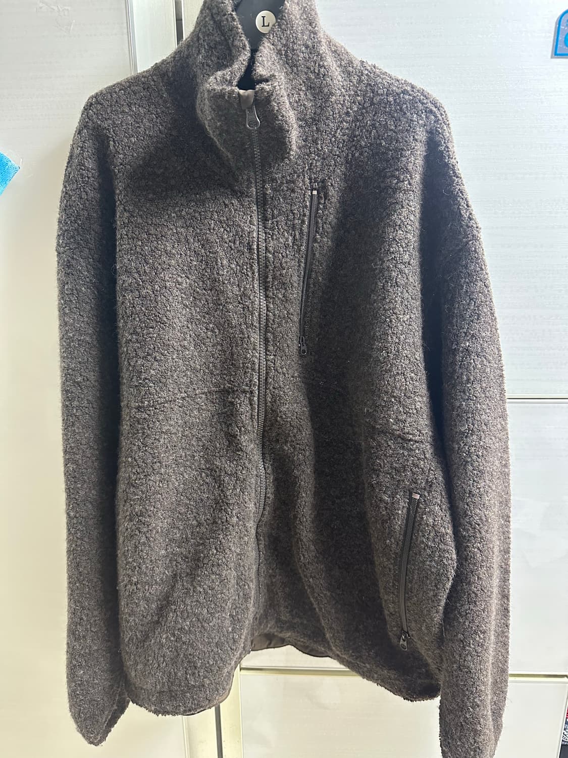 CIOTA 시오타 수빈 코튼 파일 블루종 재킷 상품이미지1