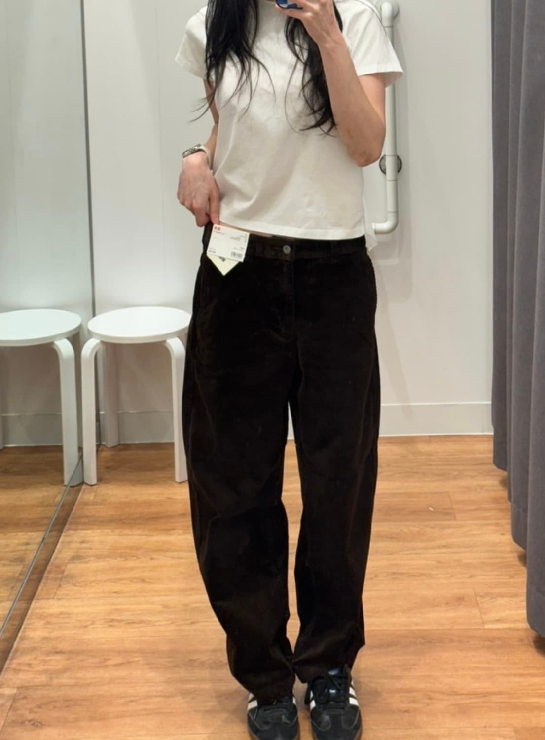 유니클로 코듀로이커브팬츠 상품이미지1