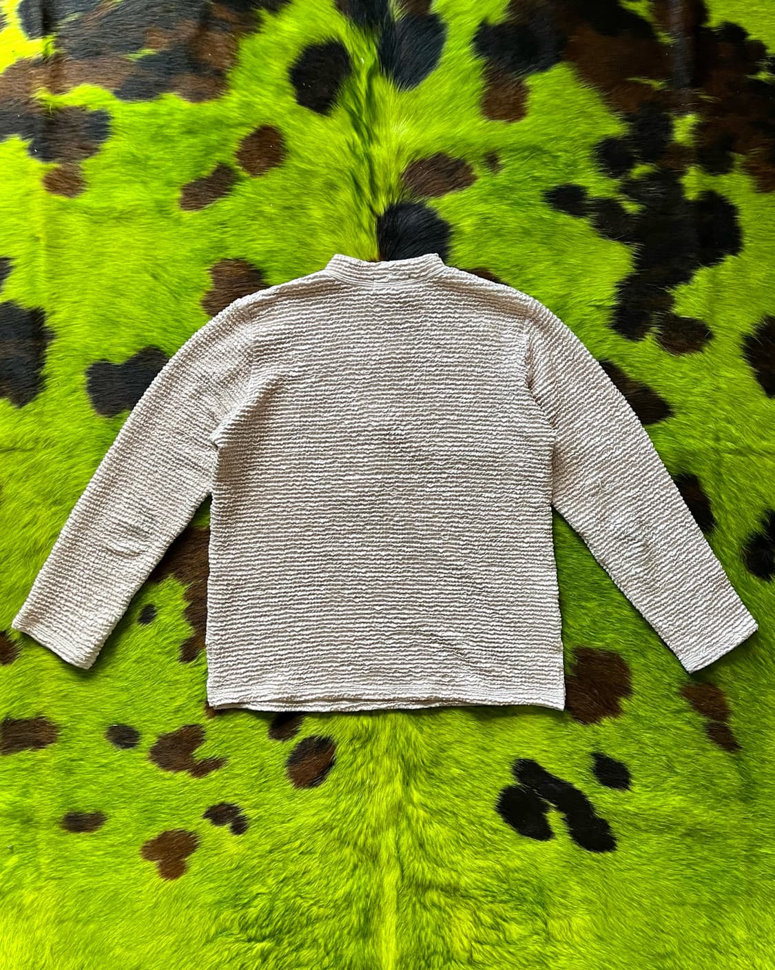 90-00s Cross Road Japan Old Pleats Top 상품이미지10
