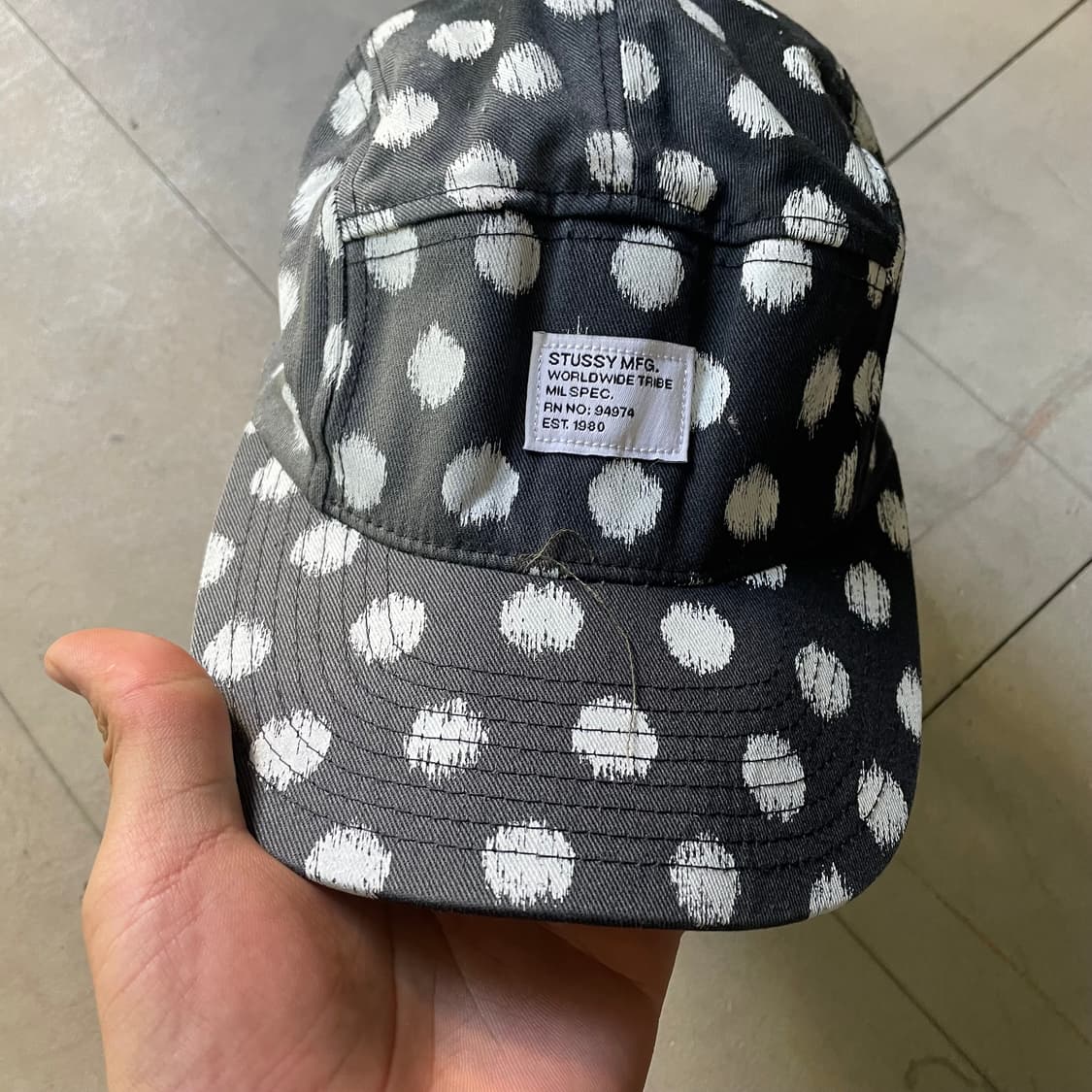 스투시 캠프캡 상품이미지3