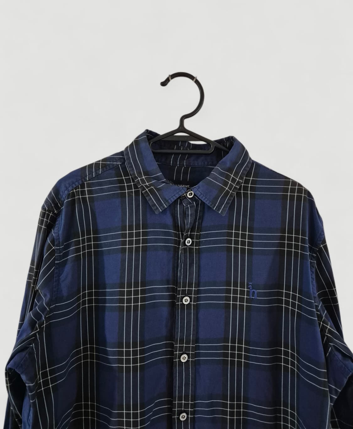 [100]헤지스 체크셔츠 긴팔 상품이미지1