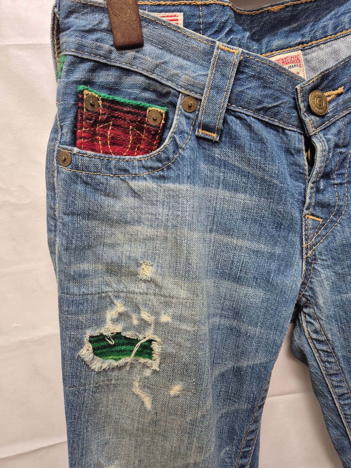 트루릴리젼 슬림핏 데님 상품이미지2