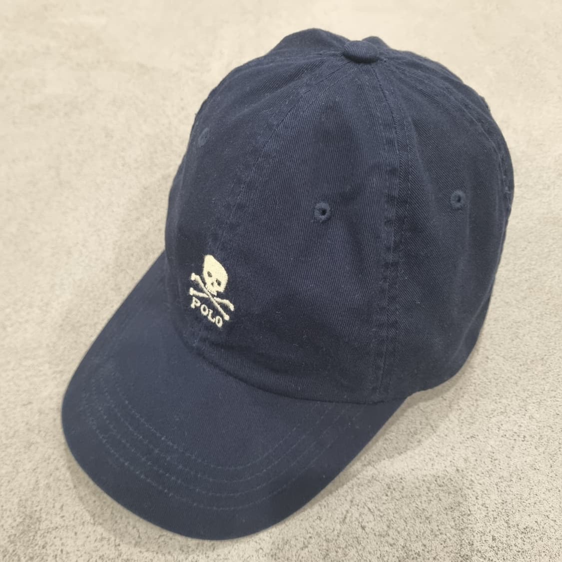 폴로 랄프로렌 해골 스컬 볼캡 구하기힘든 로얄컬러 네이비 상품이미지2
