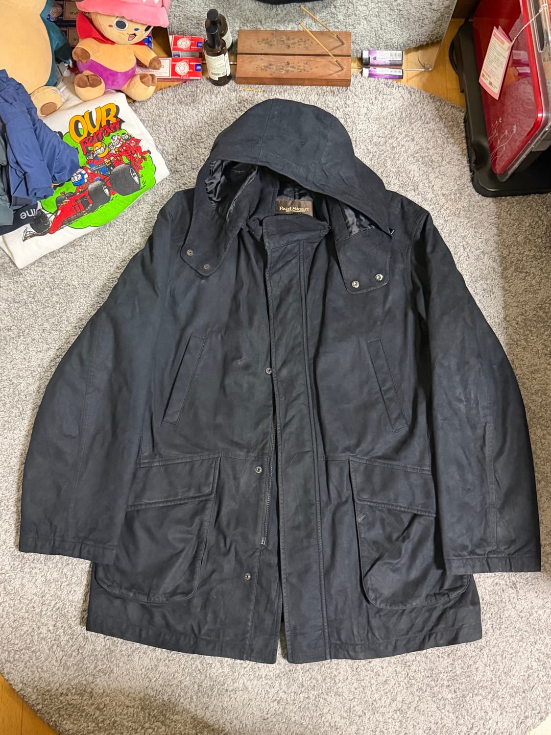 폴스튜어트 후드 모즈 코트 상품이미지2