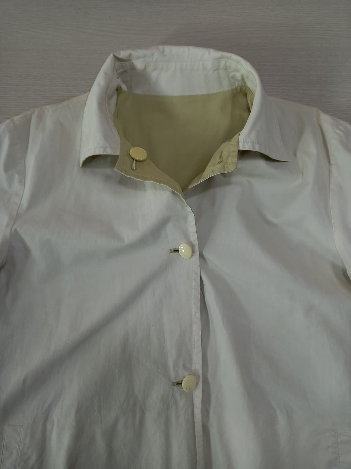 M95 BIANKA Italy 리버서블 트랜치코트 M-995 상품이미지5