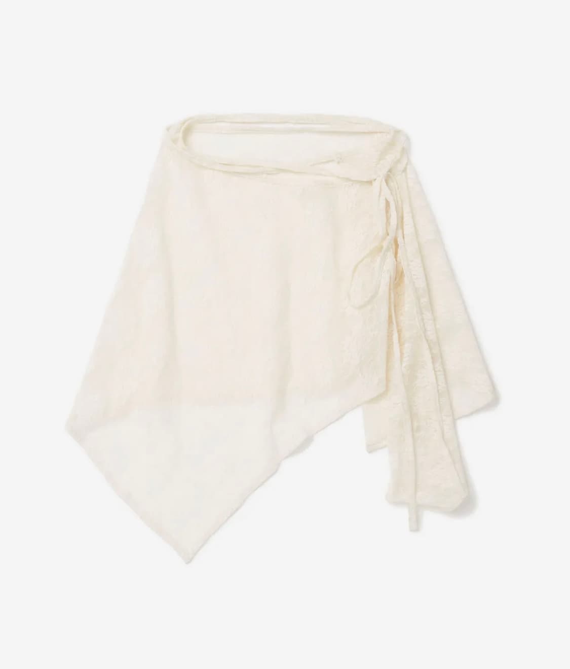 밀로우먼 레이스 랩 스커트 아이보리 상품이미지1