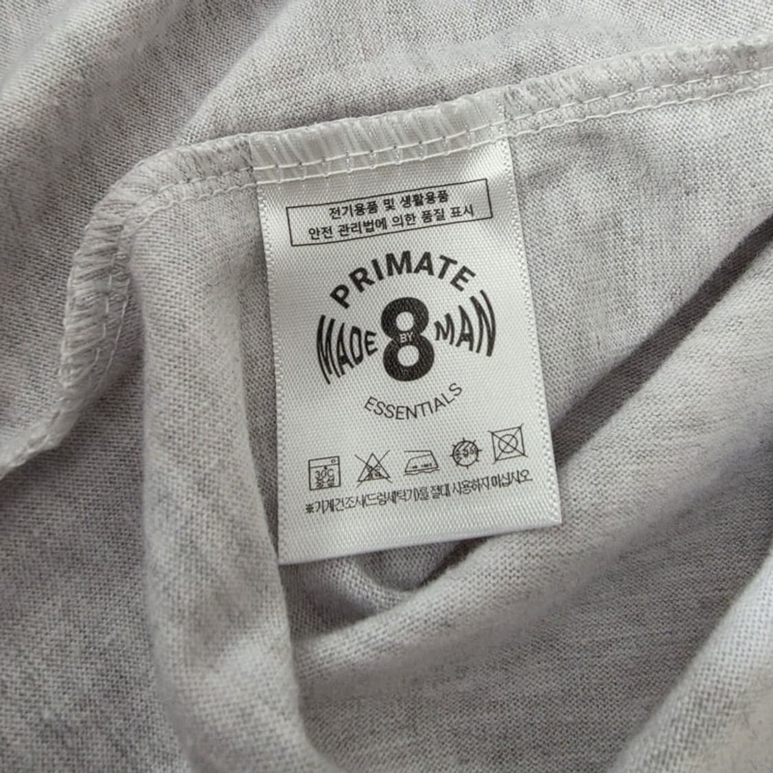 PRIMATE PRIME 8 스트릿 그래픽 라글란 롱슬리브 M 상품이미지5