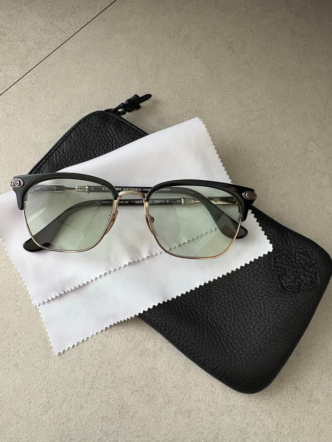 Chrome hearts Vertical smiles2 안경 상품이미지1