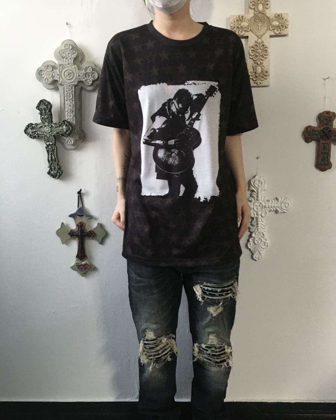 Star pattern t shirt 상품이미지4