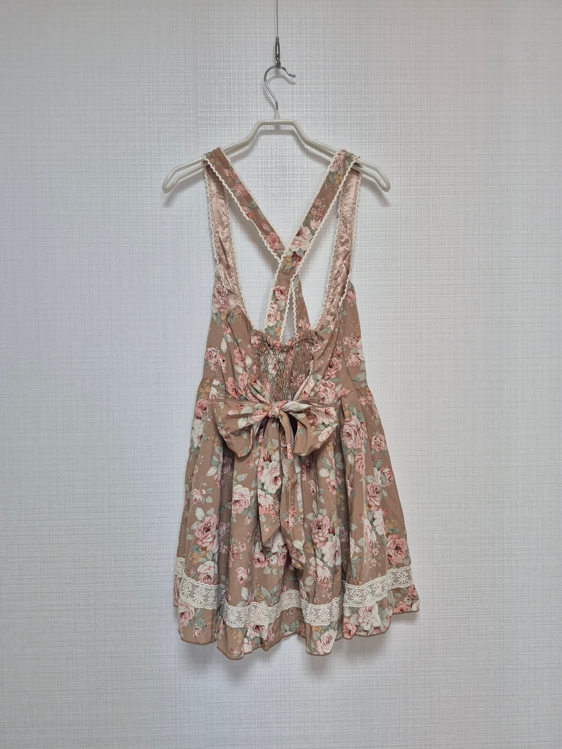 리즈리사 초고전템 러블리 히메갸루 앤틱브라운 플로럴 점퍼스커트 상품이미지5