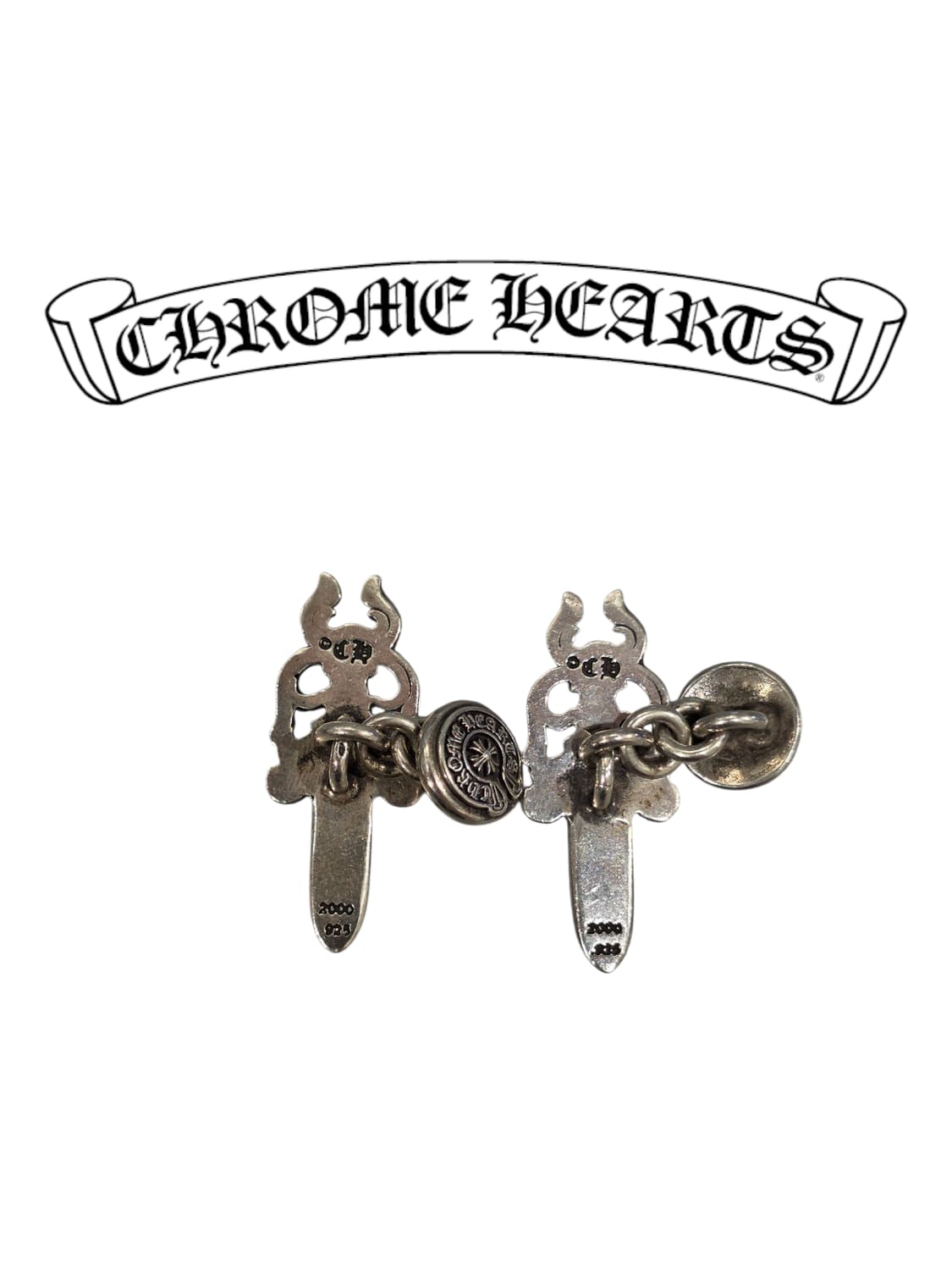 [OS] 크롬하츠 대거 커프스링크 chromehearts 상품이미지2