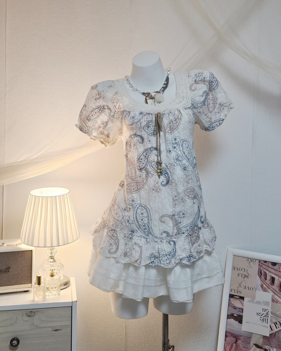 Beige mori look style set
 상품이미지4