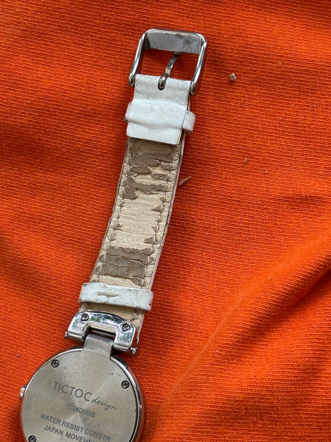 vintage tictoc design leather watch 상품이미지4