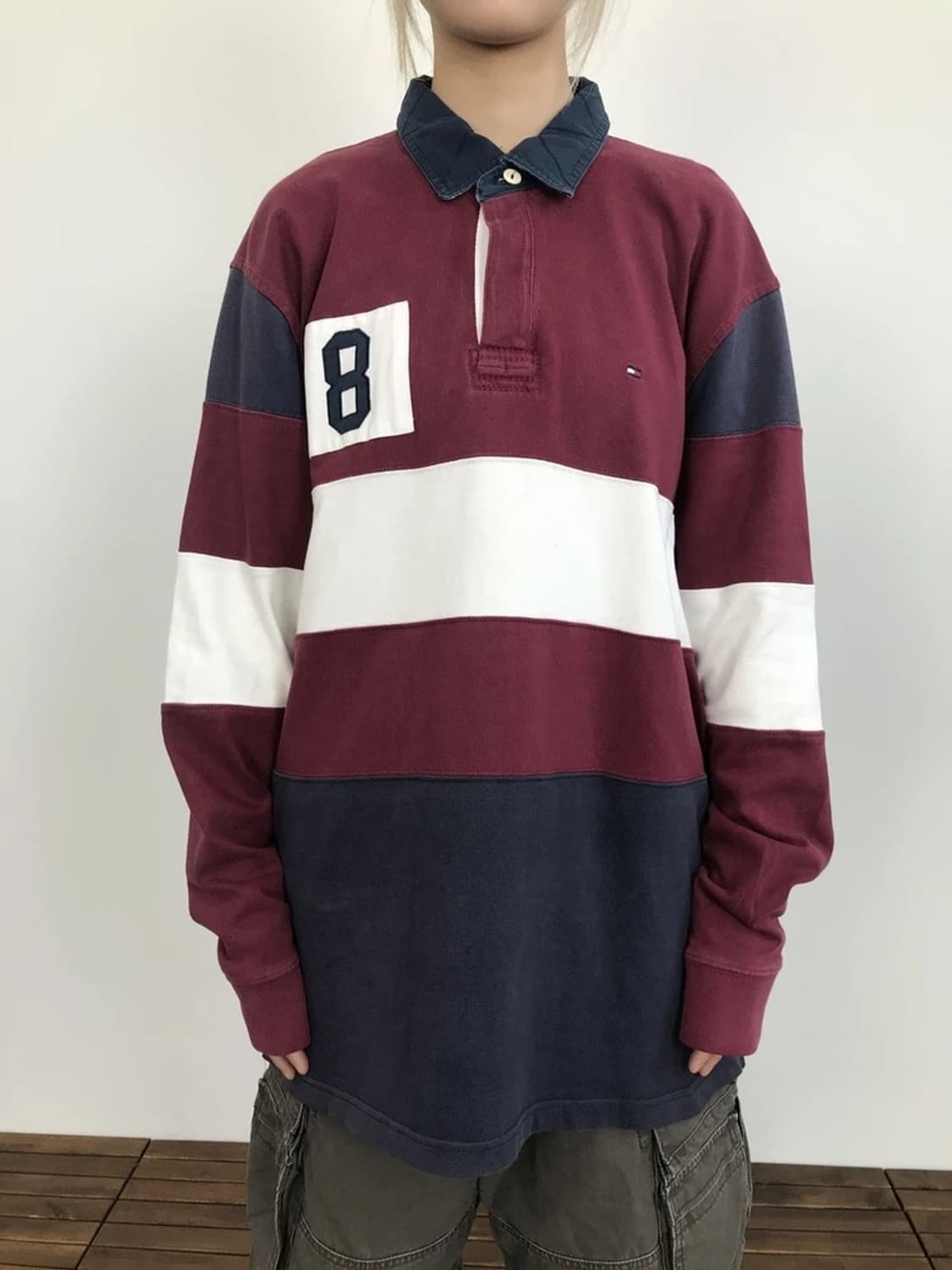 Tommy Hilfiger '8' Rugby Polo 상품이미지2