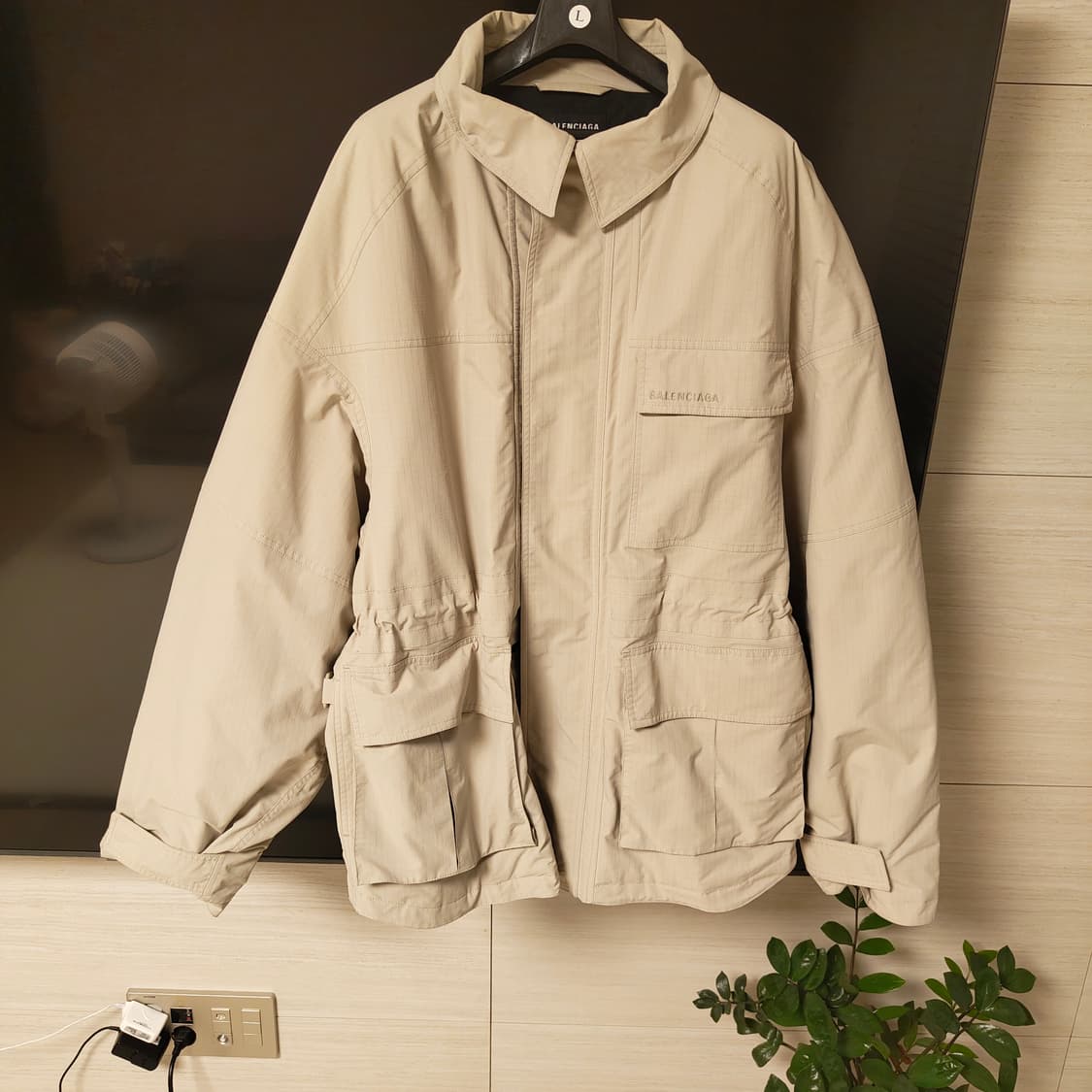 발렌시아가 립스탑 테크니컬 자켓 50사이즈 상품이미지5