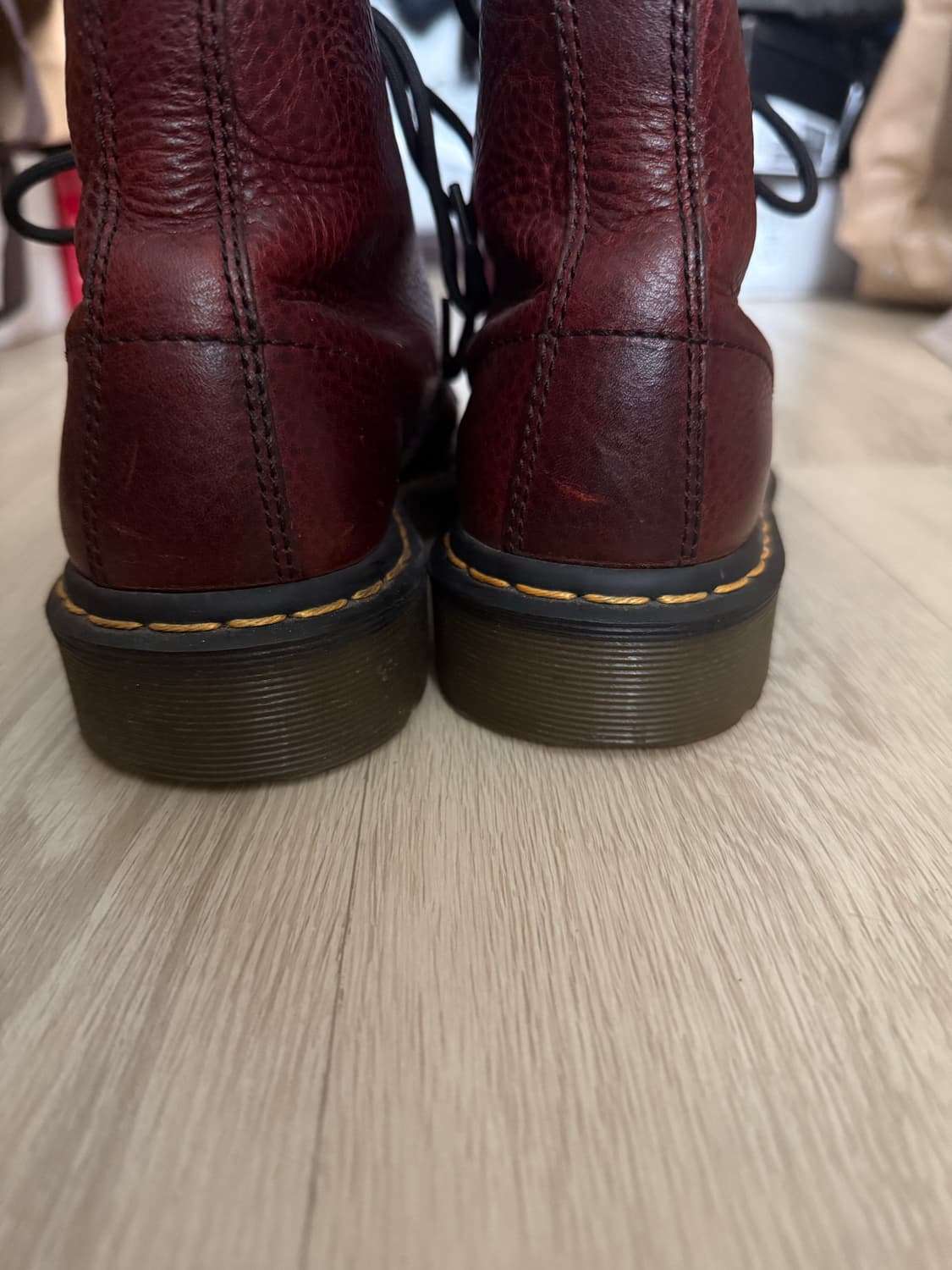 닥터마틴 6홀 브라운(버건디) 240 상품이미지4