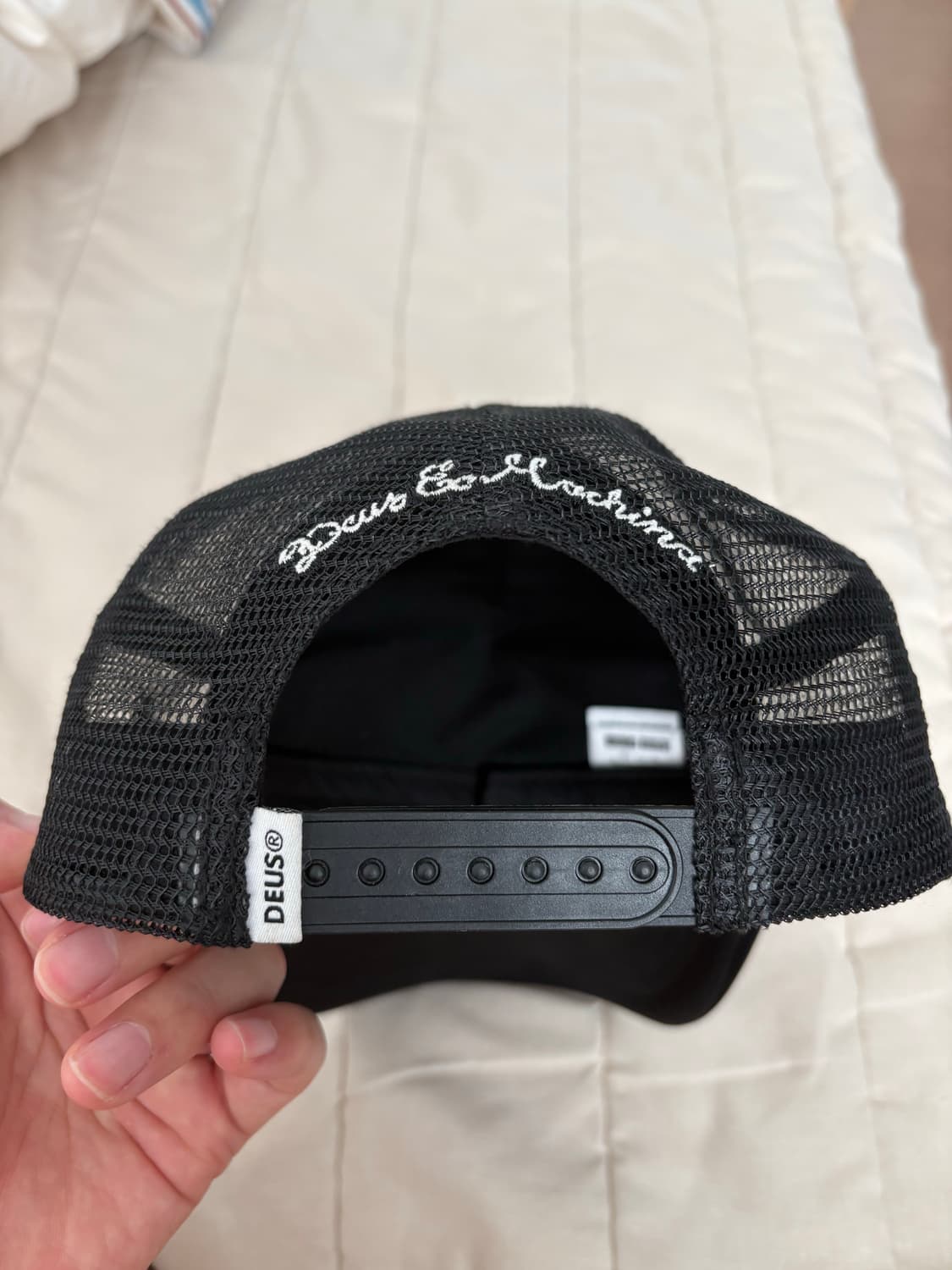 데우스 엑스 마키나 포튜이티 트러커 캡 블랙 상품이미지4