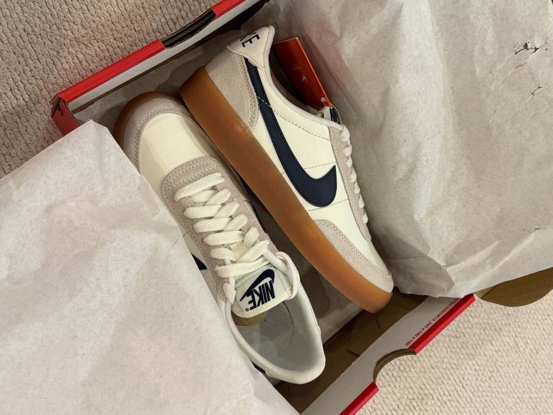 미착용/새상품) 나이키 킬샷2 네이비컬러 230사이즈 상품이미지1