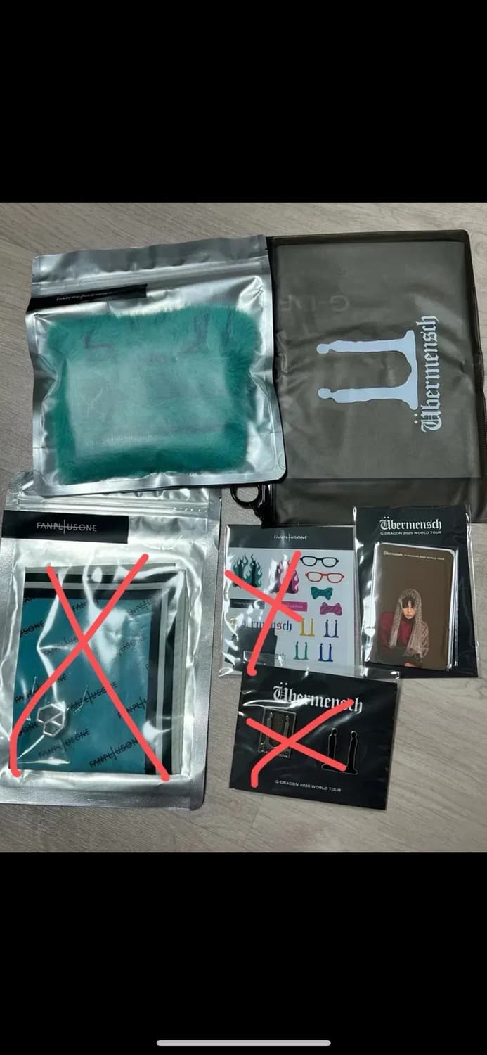 판매)지드래곤 위버맨쉬 굿즈 상품이미지1