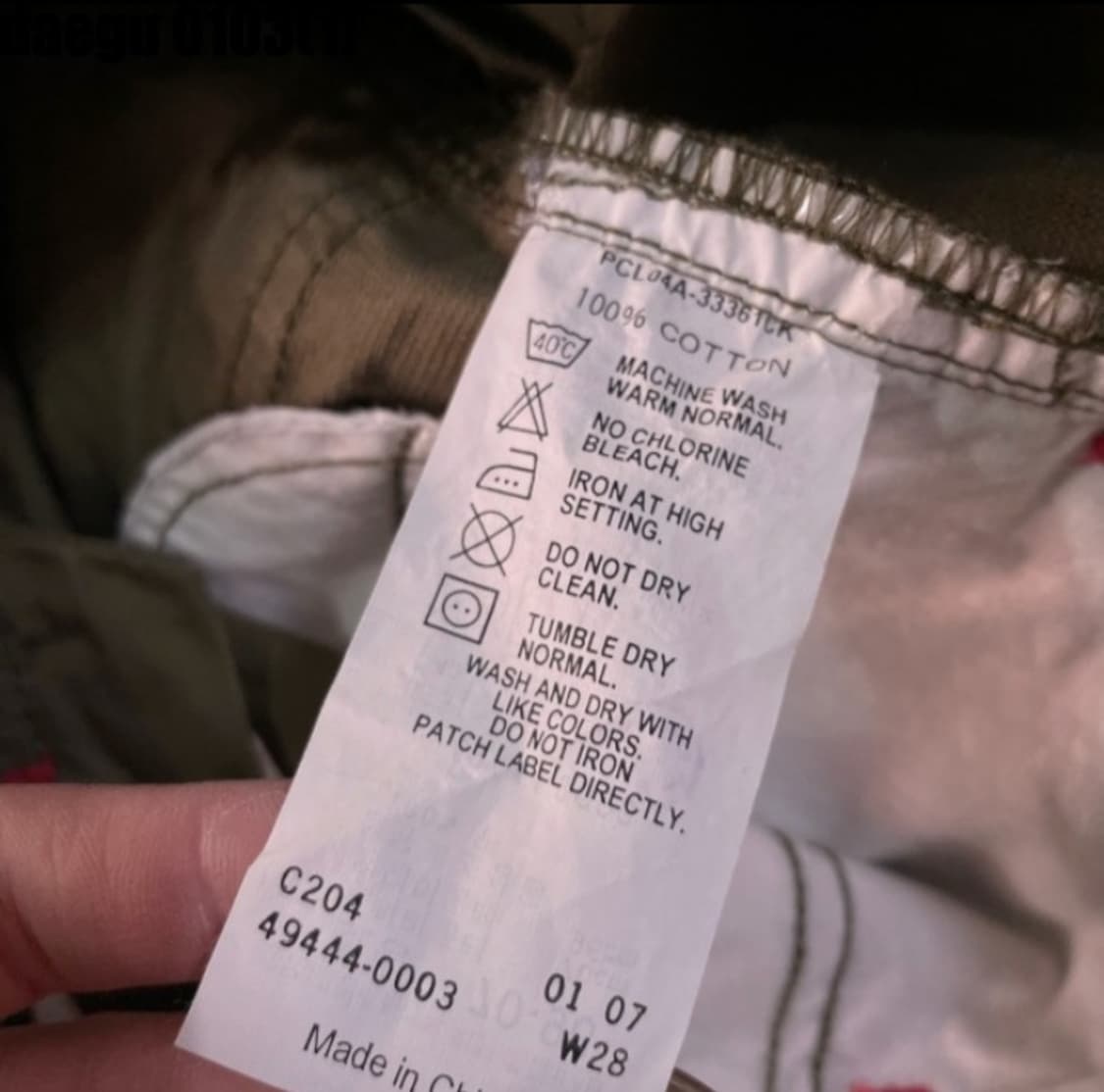 리바이스 반바지 상품이미지5