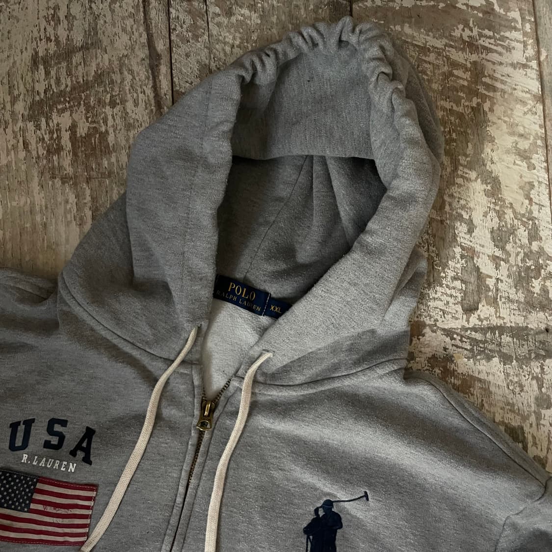 Polo Ralph Lauren Vintage Zip-Up Hoodie 상품이미지2