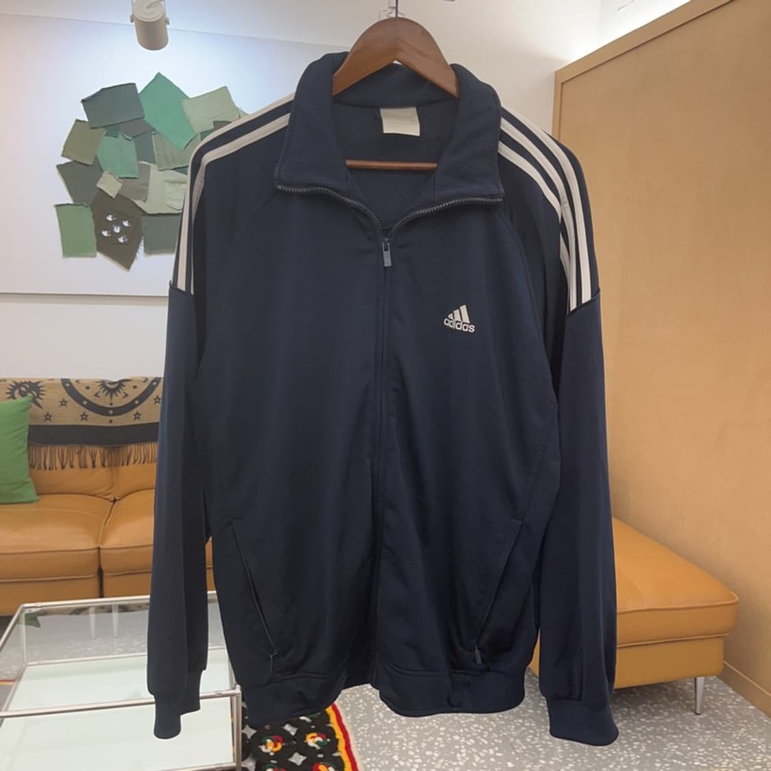 아디다스 올드스쿨 레트로 캐주얼 져지 집업 L C08298 상품이미지3