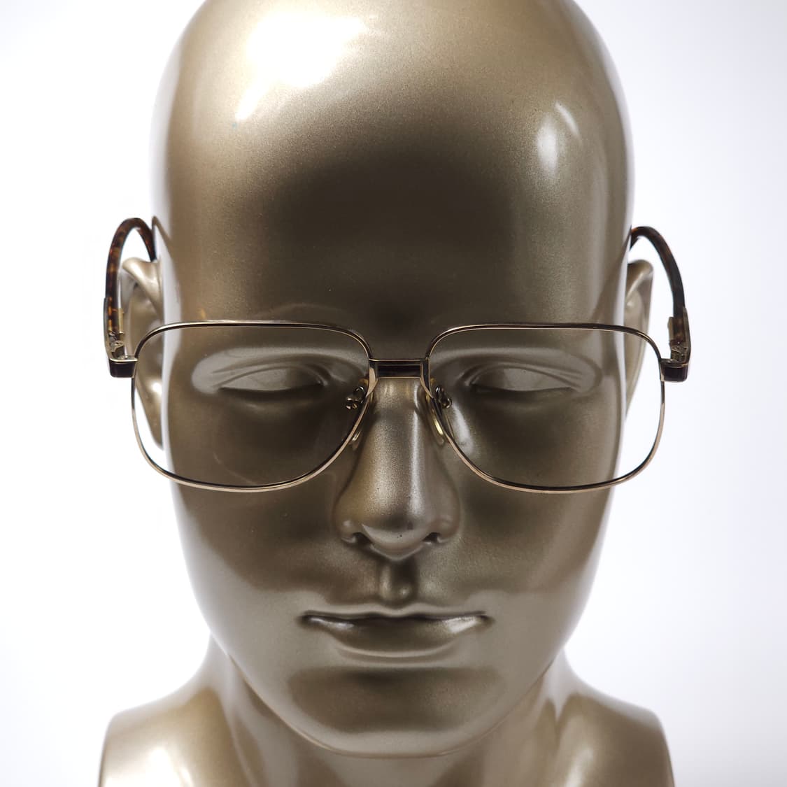 18K 도금 90년도 올드빈티지 톨토이즈 안경 상품이미지10
