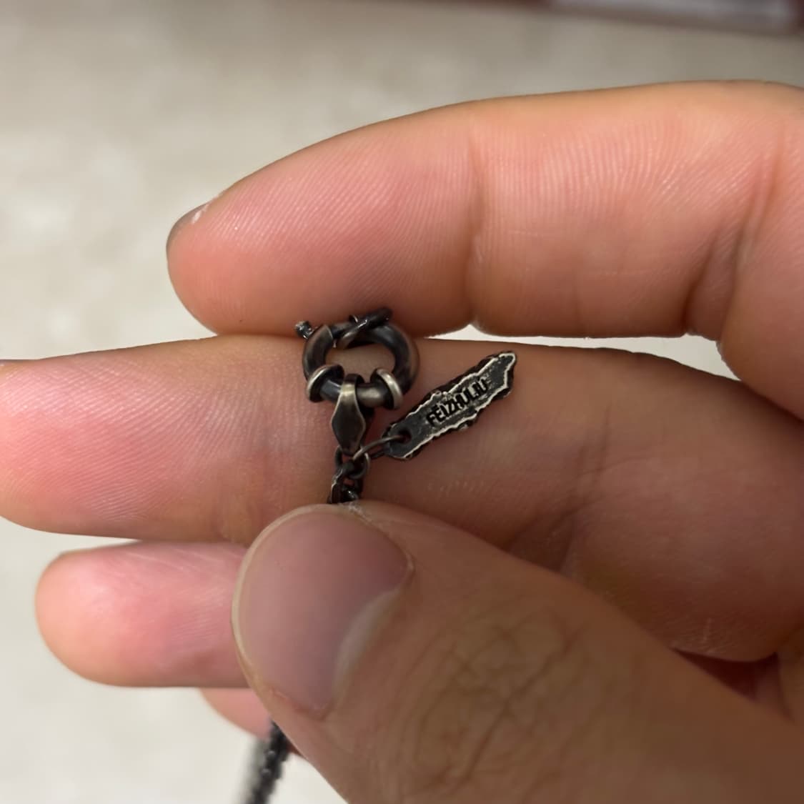 비주류 3.5mm 각줄 체인 60/70cm 상품이미지3
