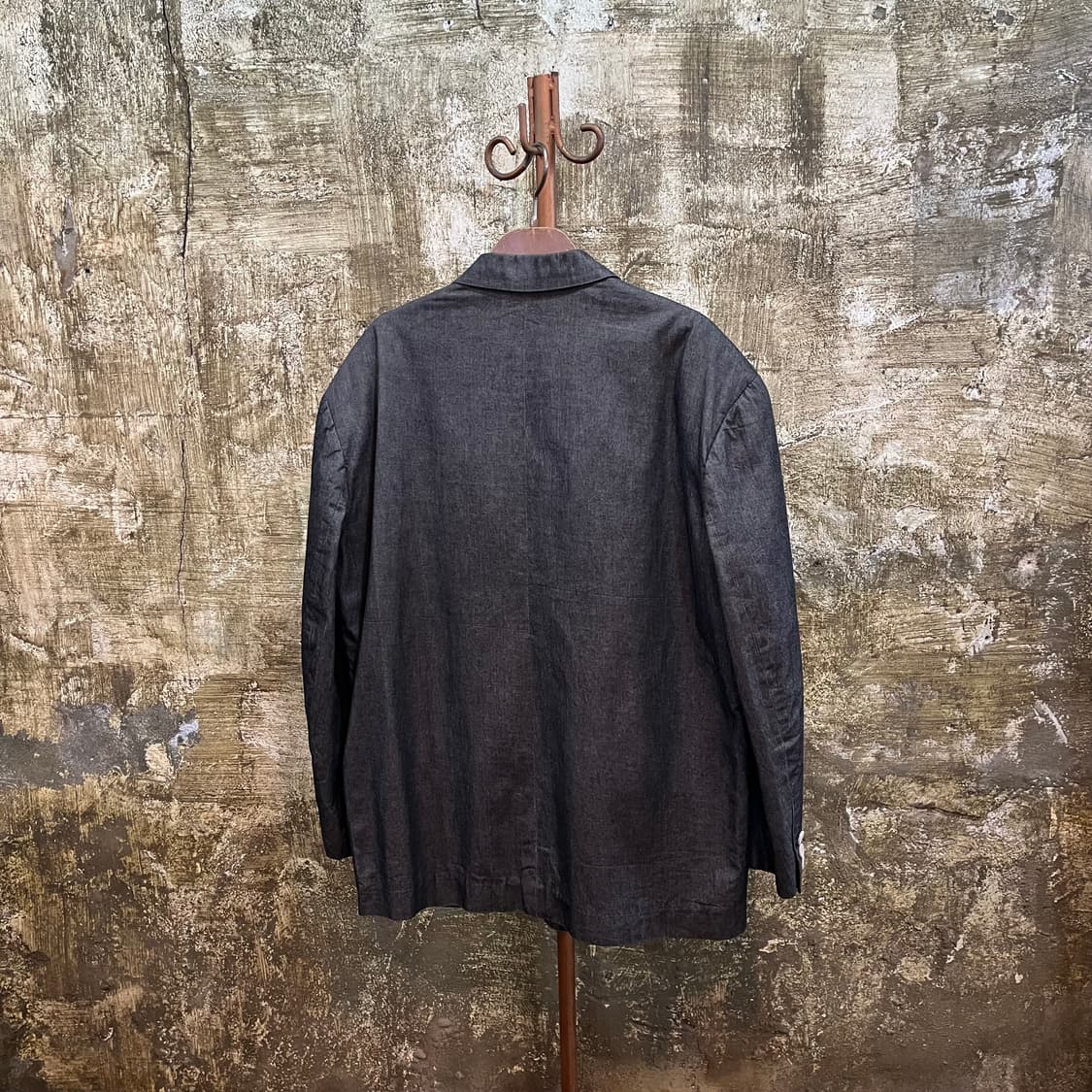 꼼데가르송 옴므 플러스 헤비 코튼 커버드 버튼 자켓 상품이미지9