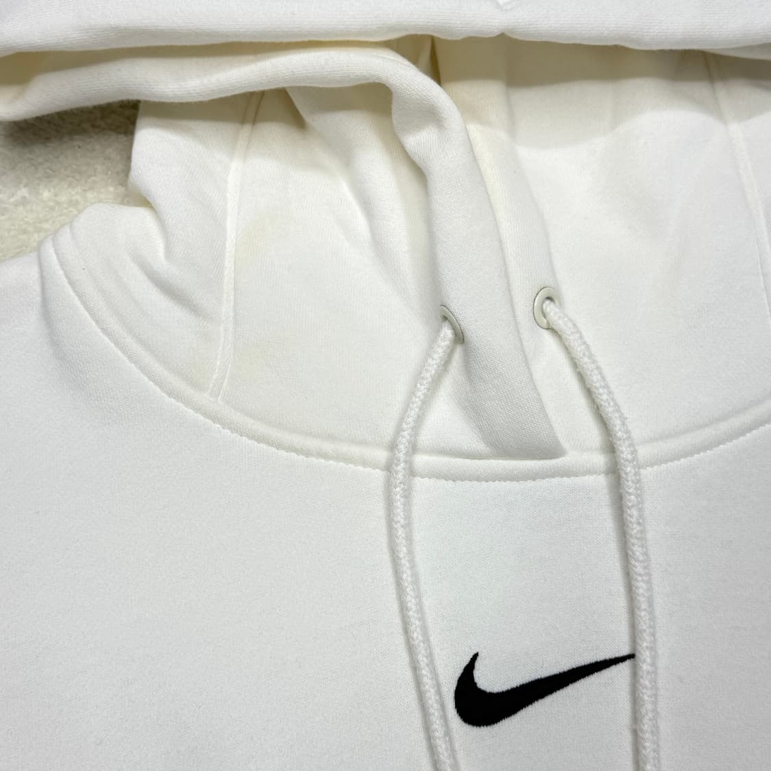 [M] 나이키 아이보리 후드티 상품이미지5