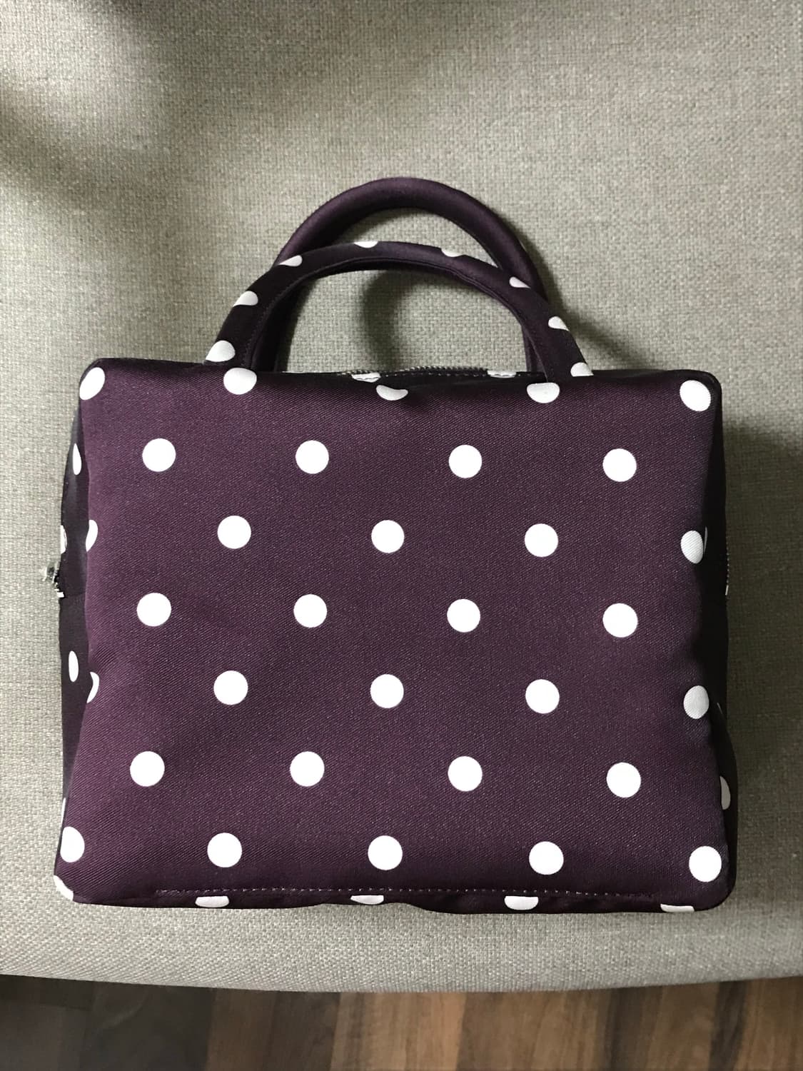 피치바스켓마켓 폴카 도트백 퍼플 Polka dot  bag 상품이미지1