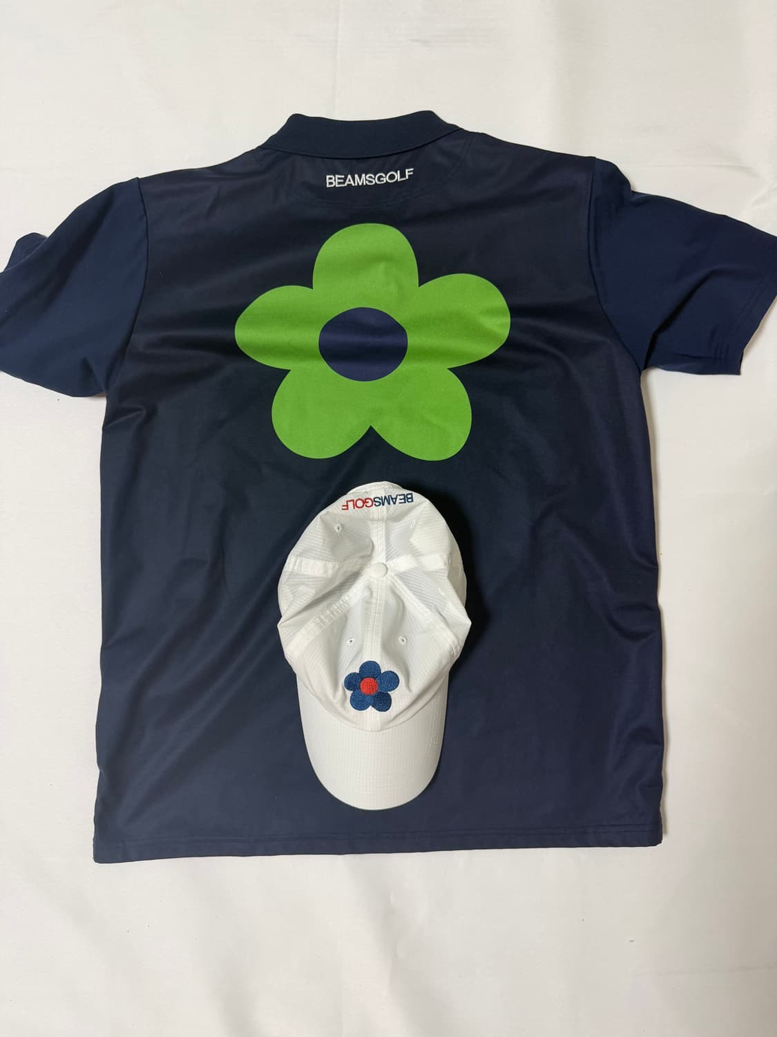 [풀세트] 빔스 골프 X All Good Flowers 콜라보 3종 상품이미지2