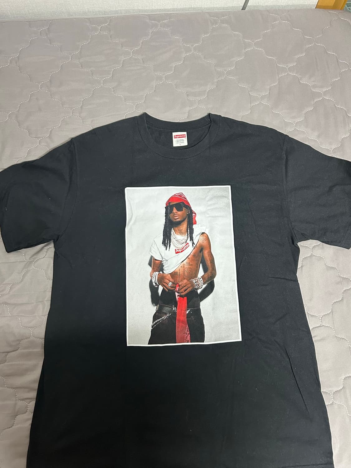 슈프림 플레이보이 카티 티셔츠 블랙 - 25FW 상품이미지1