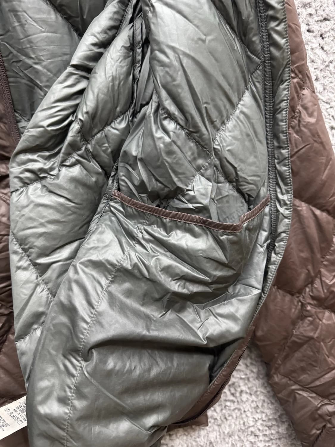 20s 몽벨 라이트 알파인 다운 파카 브라운 상품이미지8