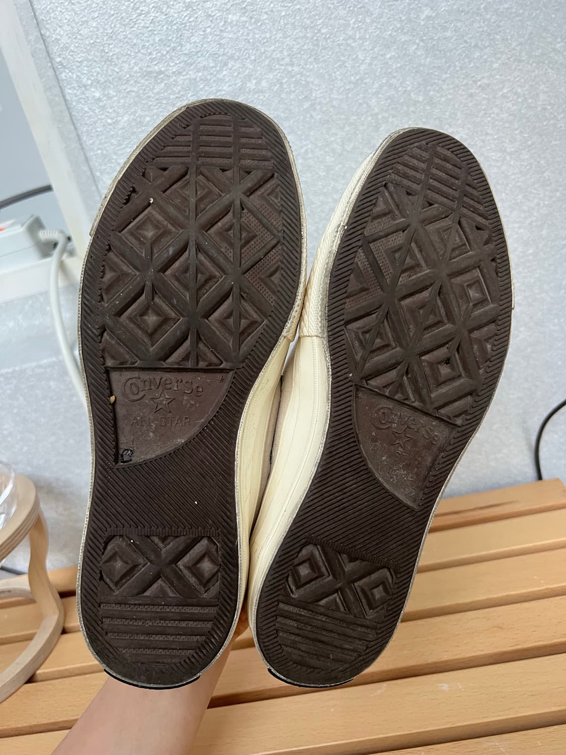 컨버스 척 70 로우 빈티지 캔버스 네츄럴 (245mm) 상품이미지4