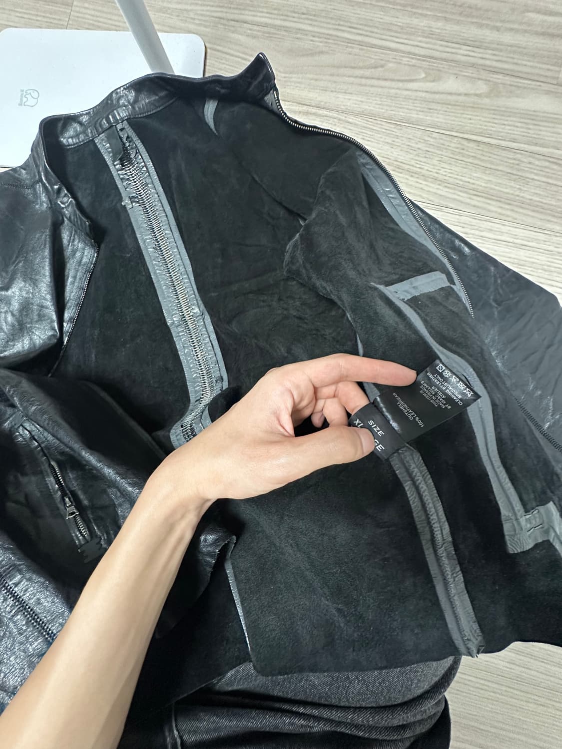아이작 세럼 백스티치 블루종 XL 상품이미지4