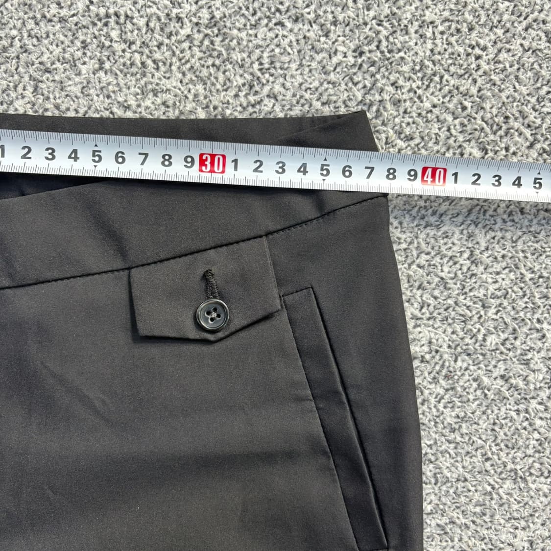 M 빈티지 여성 블랙 바지 0622J2 상품이미지6