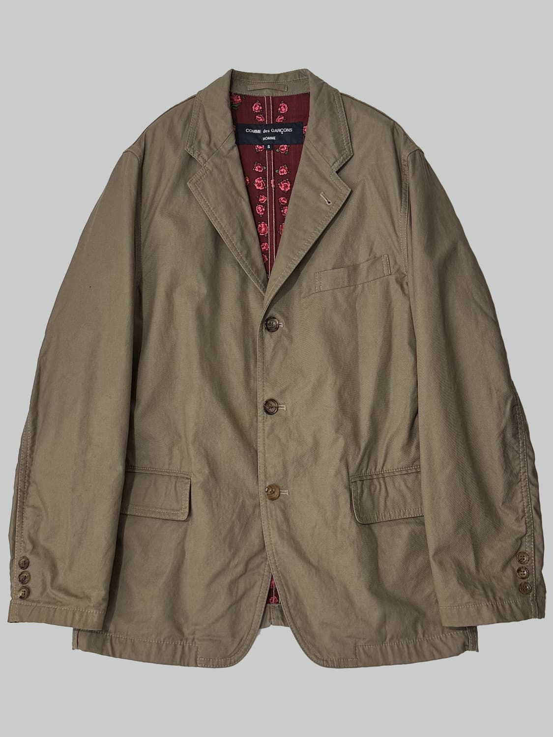 꼼데가르송 옴므 퍼커링 블레이저 상품이미지1