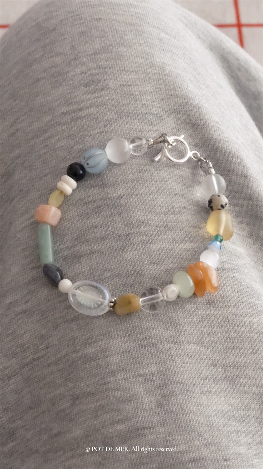 퓨어 젬 믹스 원석 팔찌 상품이미지1