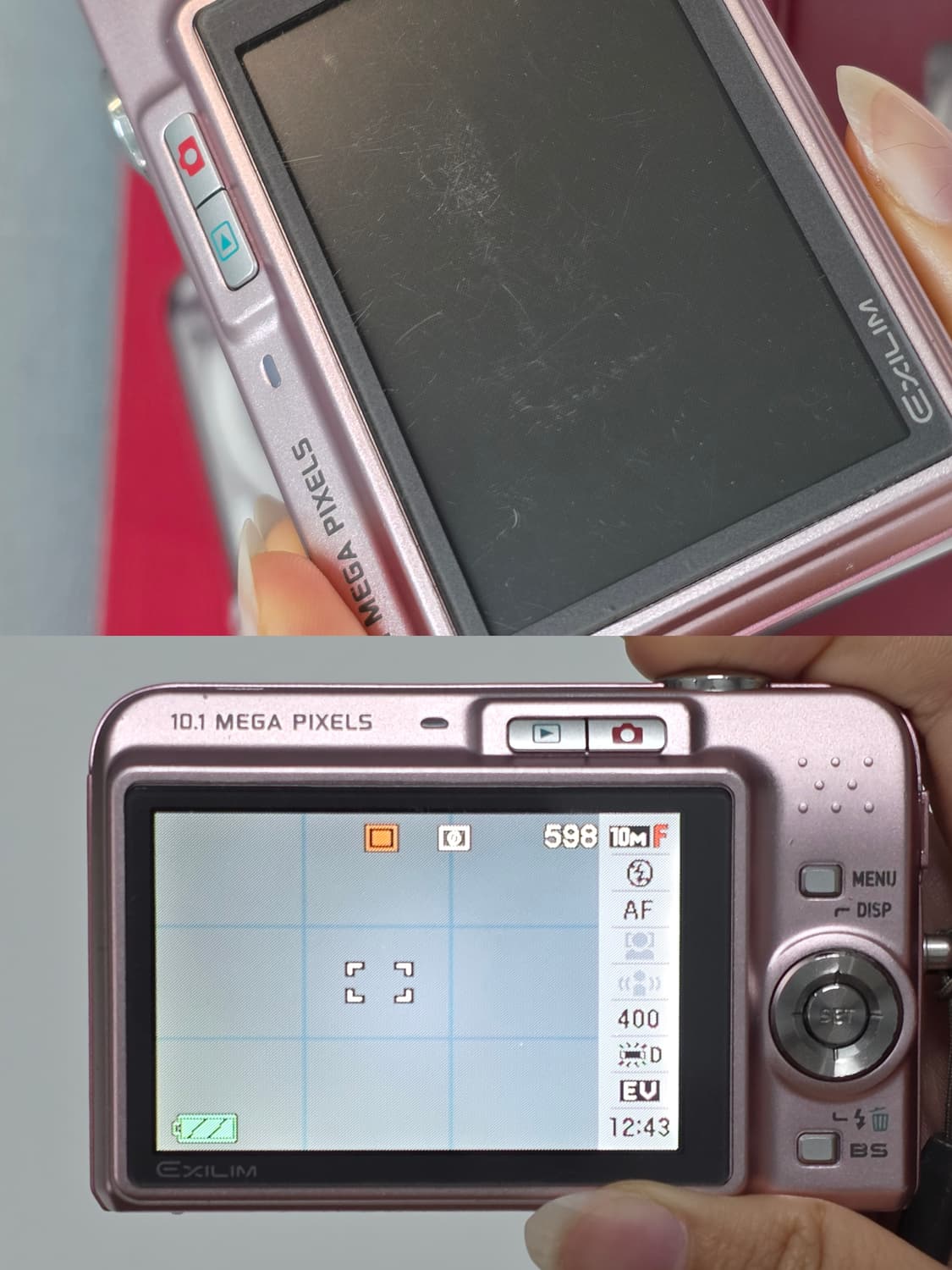 [풀구성 풀박스 핑크컬러🩷] CASIO EXILIM EX-Z1080 상품이미지2